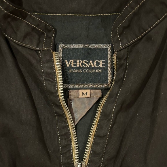 Vintage Versace Jeans Couture Black Zippered Vest SEE DESCRIPTION - Picture 4 of 7